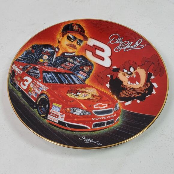 Vintage 2000 NASCAR Dale Earnhardt 33 Plate 6.5 Inch Ltd Edition Numbered - Picture 1 of 2